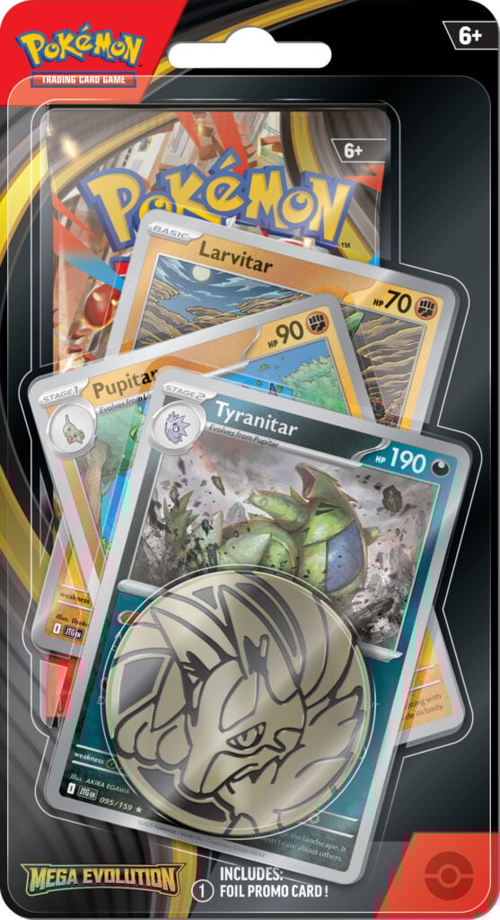 Mega Evolution (MEG) · Tyranitar Blister pack
