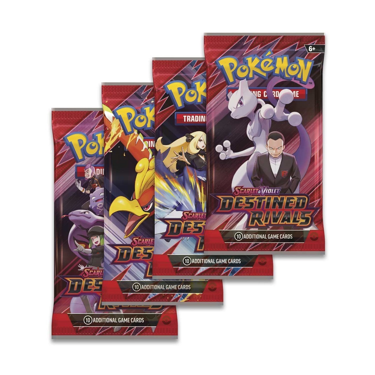 Destined Rivals (DRI) · Booster Pack · 4 Piece Full Artwork