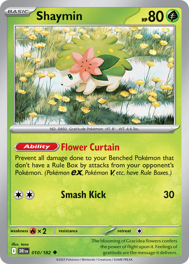 Shaymin · Destined Rivals (DRI) #010