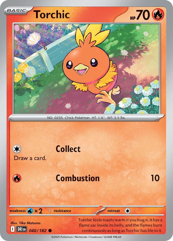 Torchic · Destined Rivals (DRI) #040