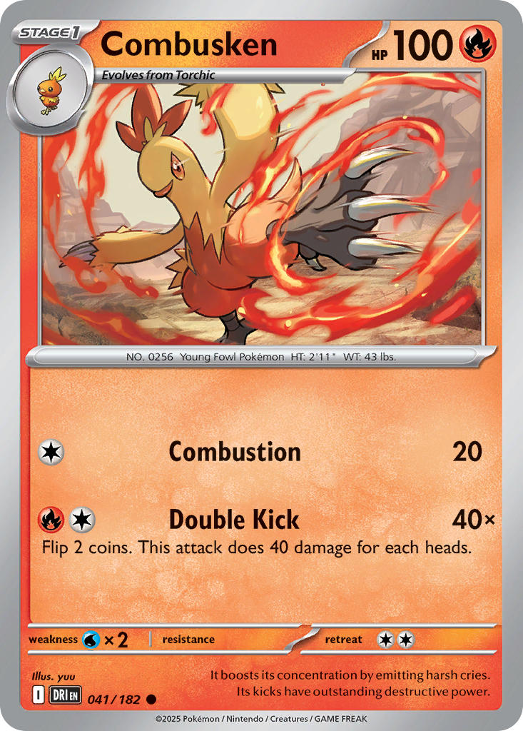 Combusken · Destined Rivals (DRI) #041