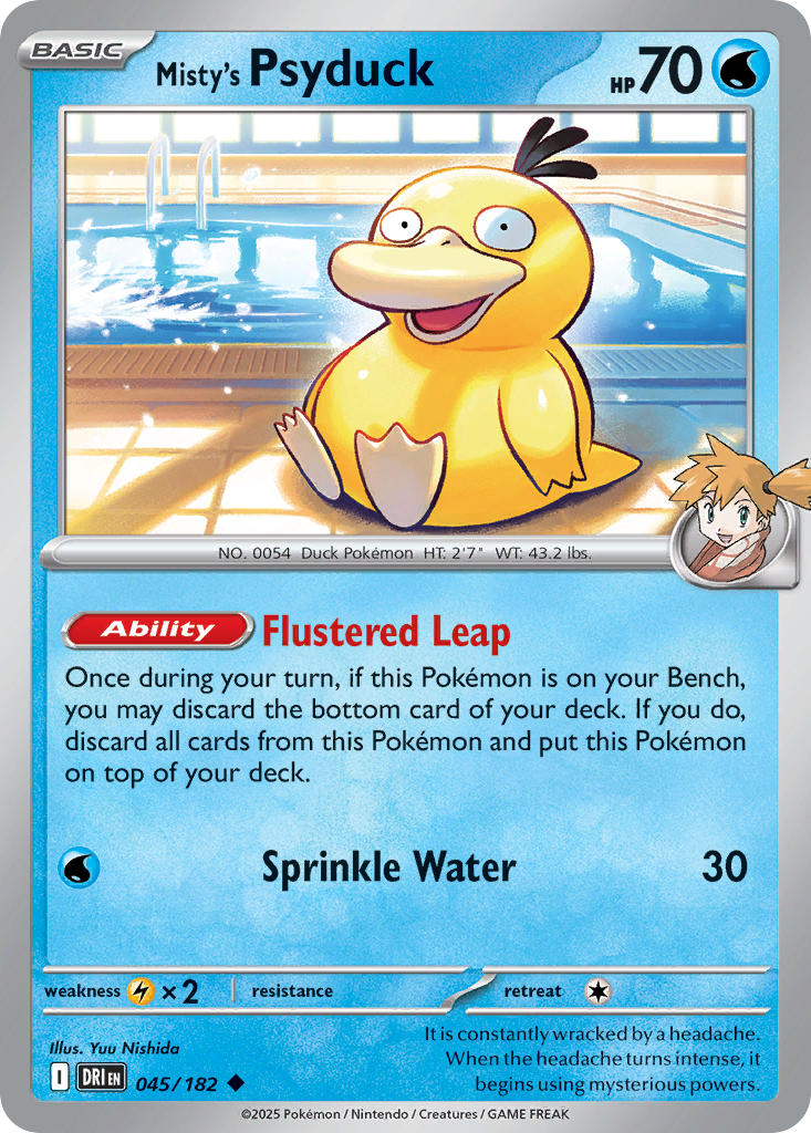 Misty’s Psyduck · Destined Rivals (DRI) #045