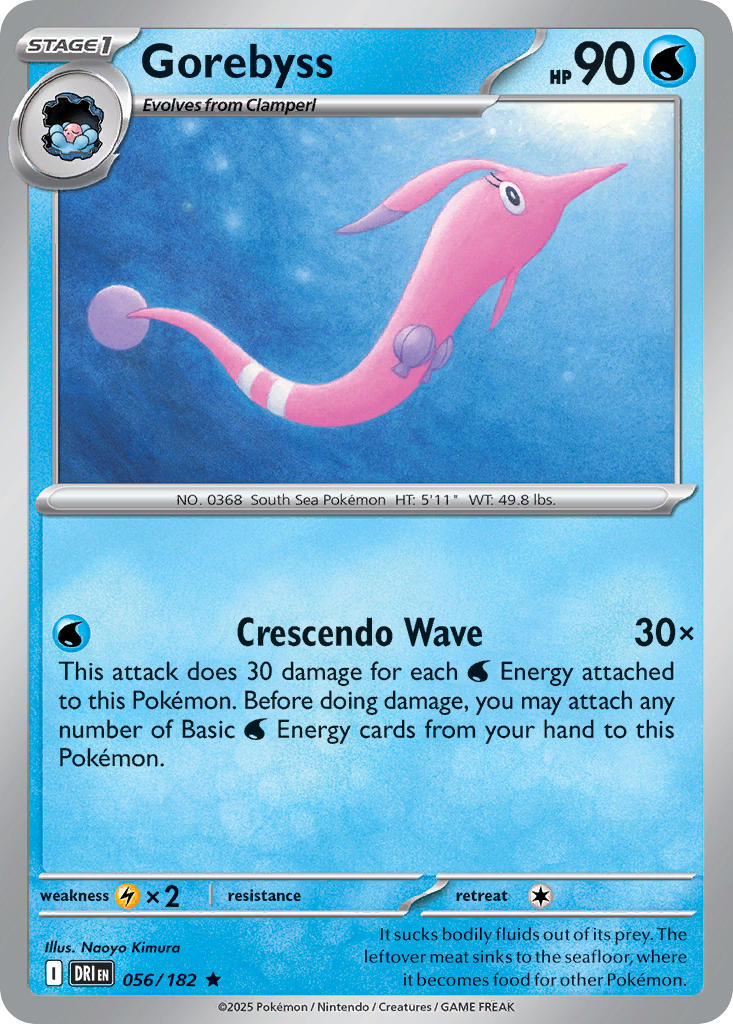 Gorebyss · Destined Rivals (DRI) #056