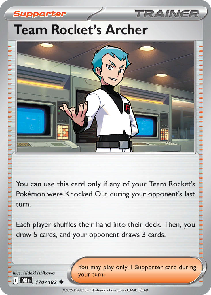Team Rocket’s Archer · Destined Rivals (DRI) #170