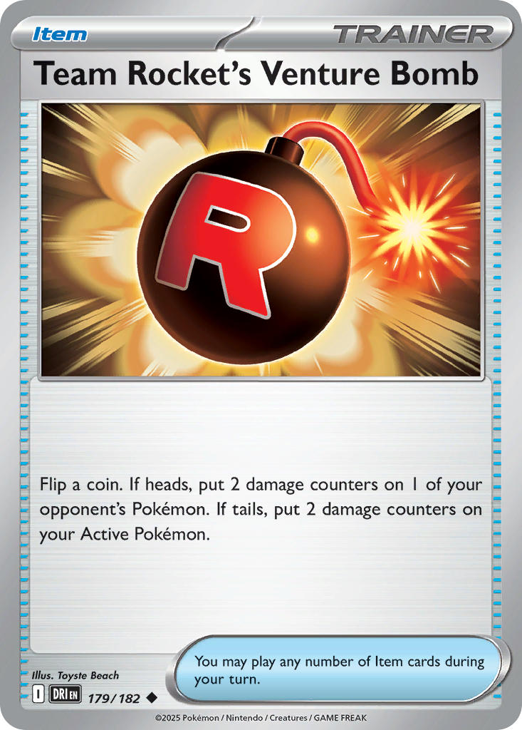 Team Rocket’s Venture Bomb · Destined Rivals (DRI) #179