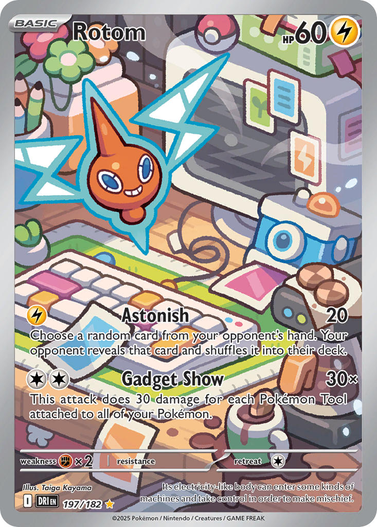 Rotom · Destined Rivals (DRI) #197