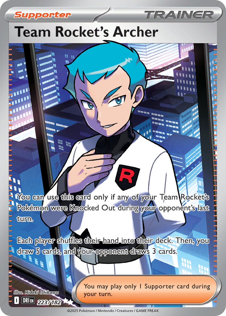 Team Rocket’s Archer · Destined Rivals (DRI) #223